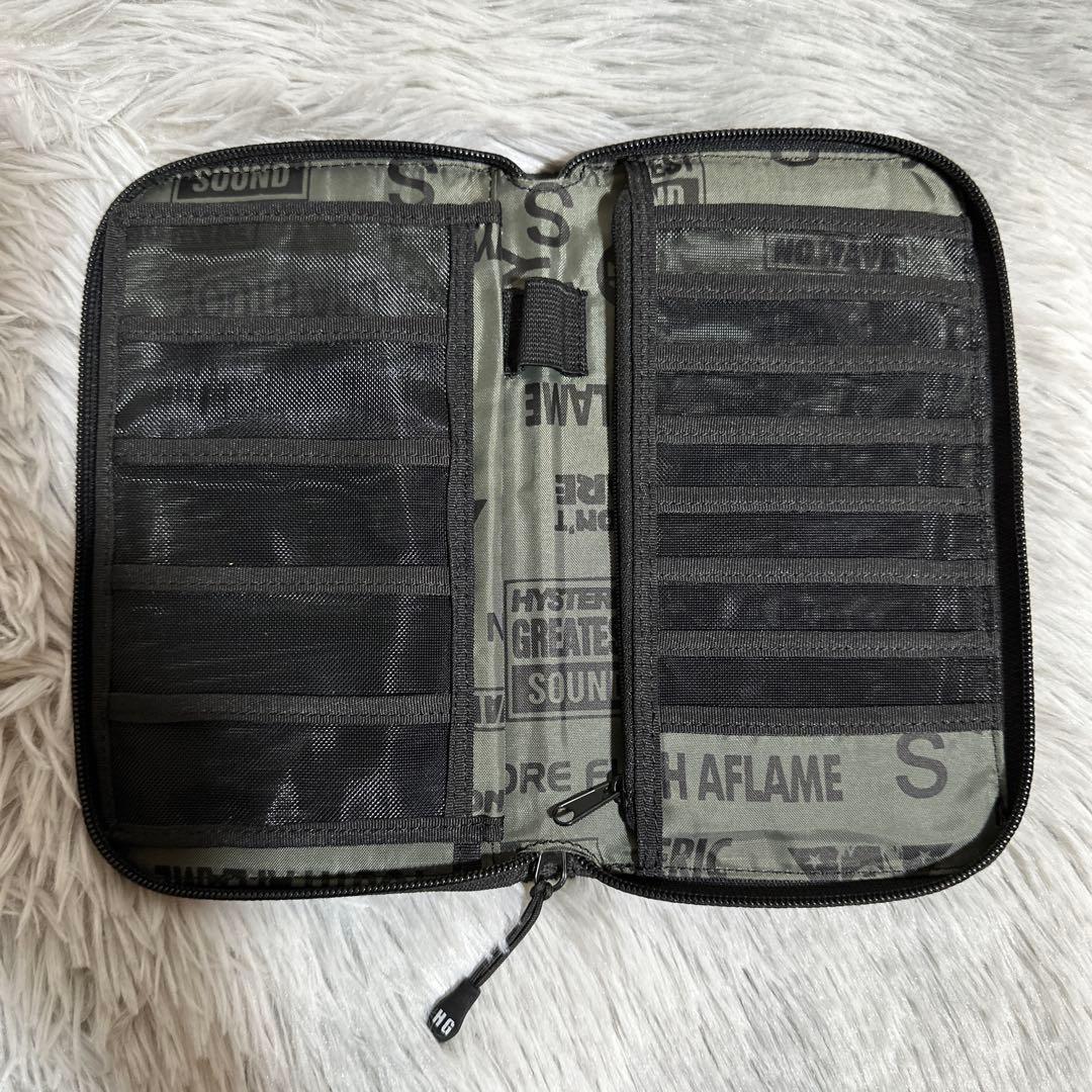 HYSTERIC GLAMOUR パスポート ケース ブラック 旅行用品