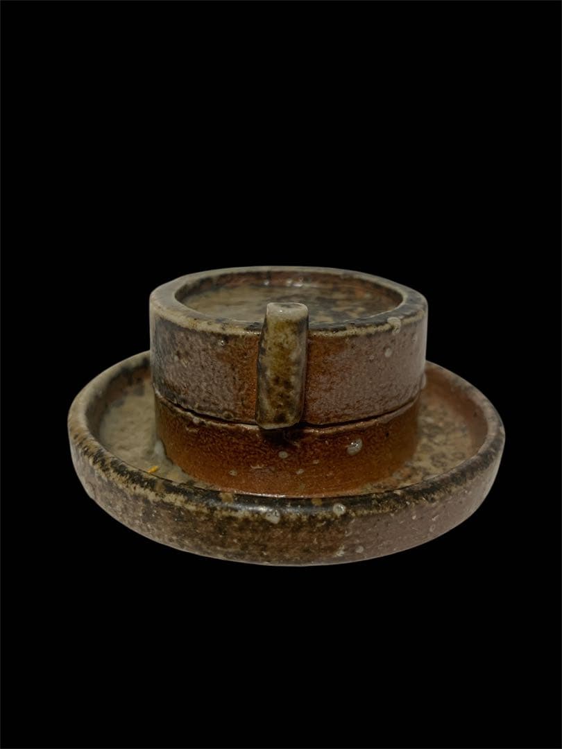 香合 『高橋楽斎造』『碾臼香合』 共箱 茶道具