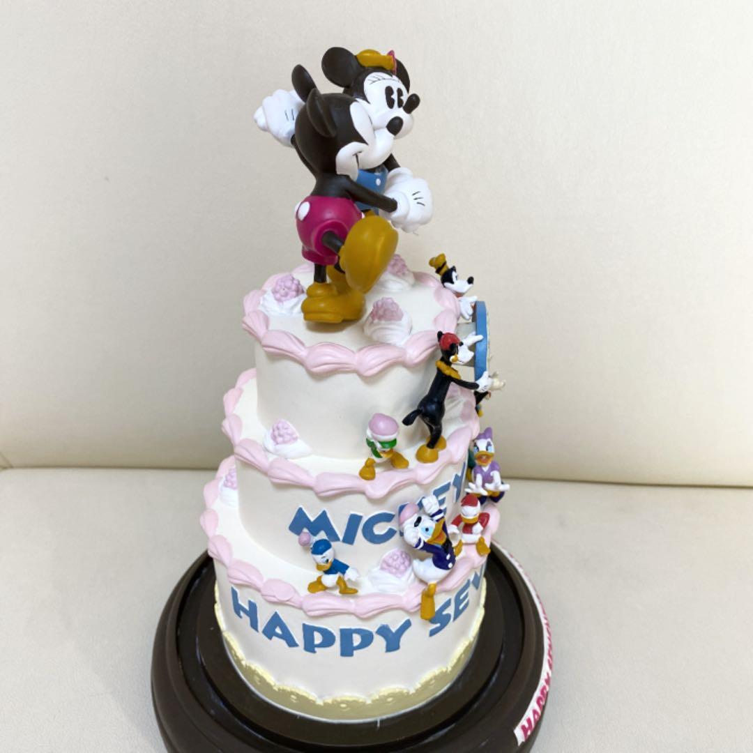 ストア 激レア ミッキーマウス＆ミニーマウス 70周年記念 ドームケーキ