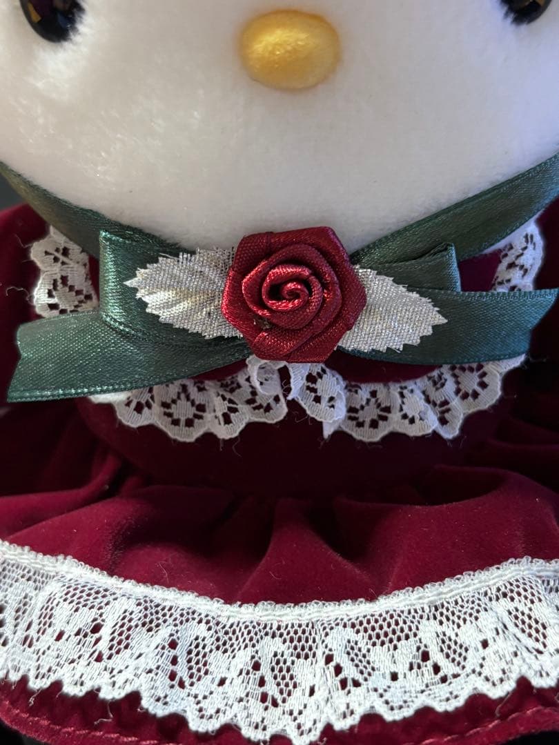 サンリオ　ベルベット風　ドレスドール　キティ ミミィ 2個セット