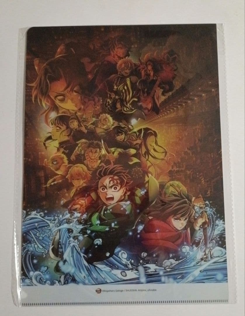 鬼滅の刃 無限城編 タイ ポップアップストア 義勇 トートバッグ、クリアファイル