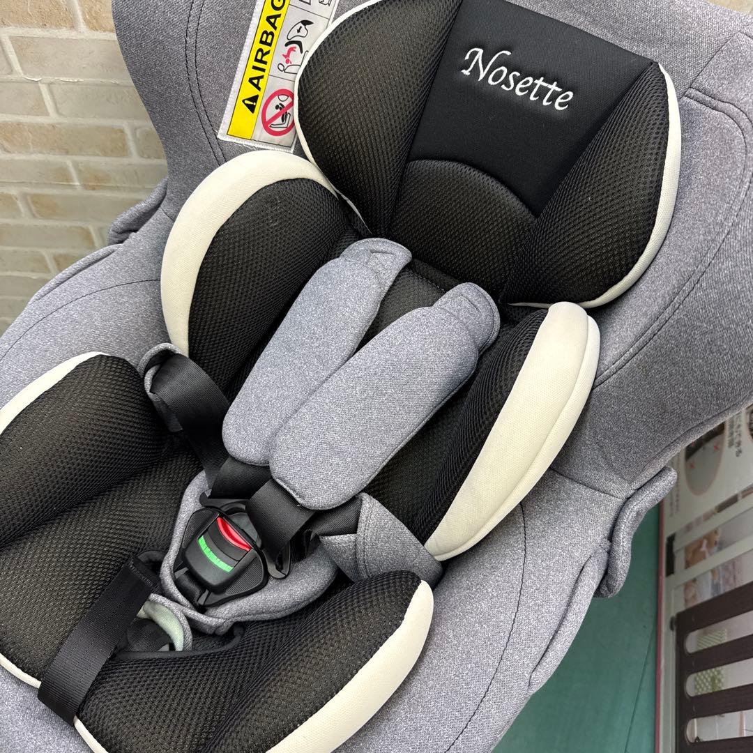 エールべべisofix チャイルドシート クルット4i 回転式　新生児から