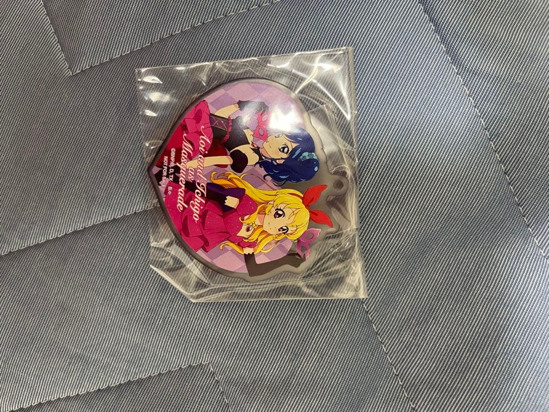 アイカツ　いちご　あおい　マスカレード キーホルダー アイカツ いちご あおい マスカレード キーホルダー