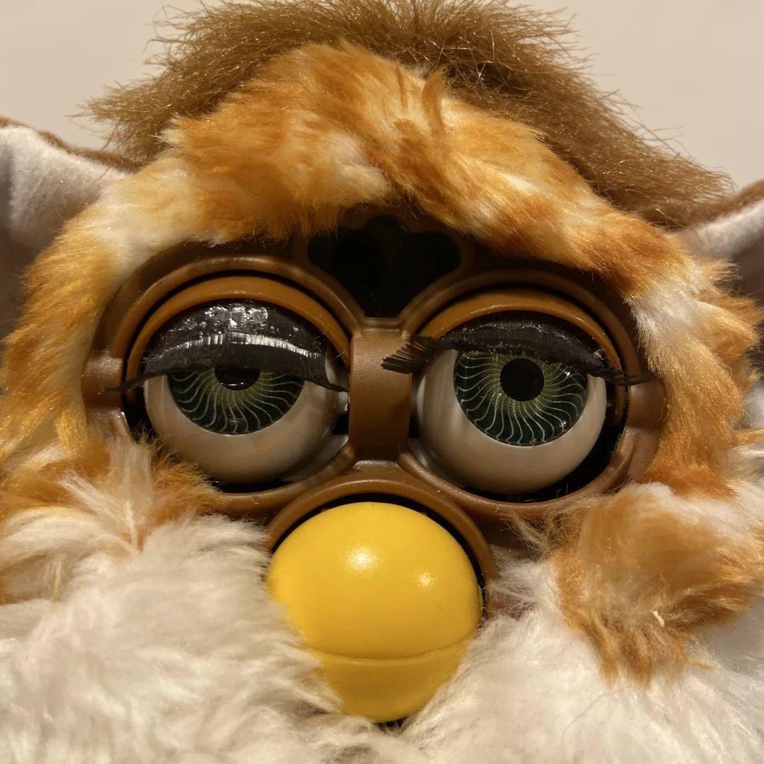 レア 初代ファービー 1999年 白 茶色 - メルカリ