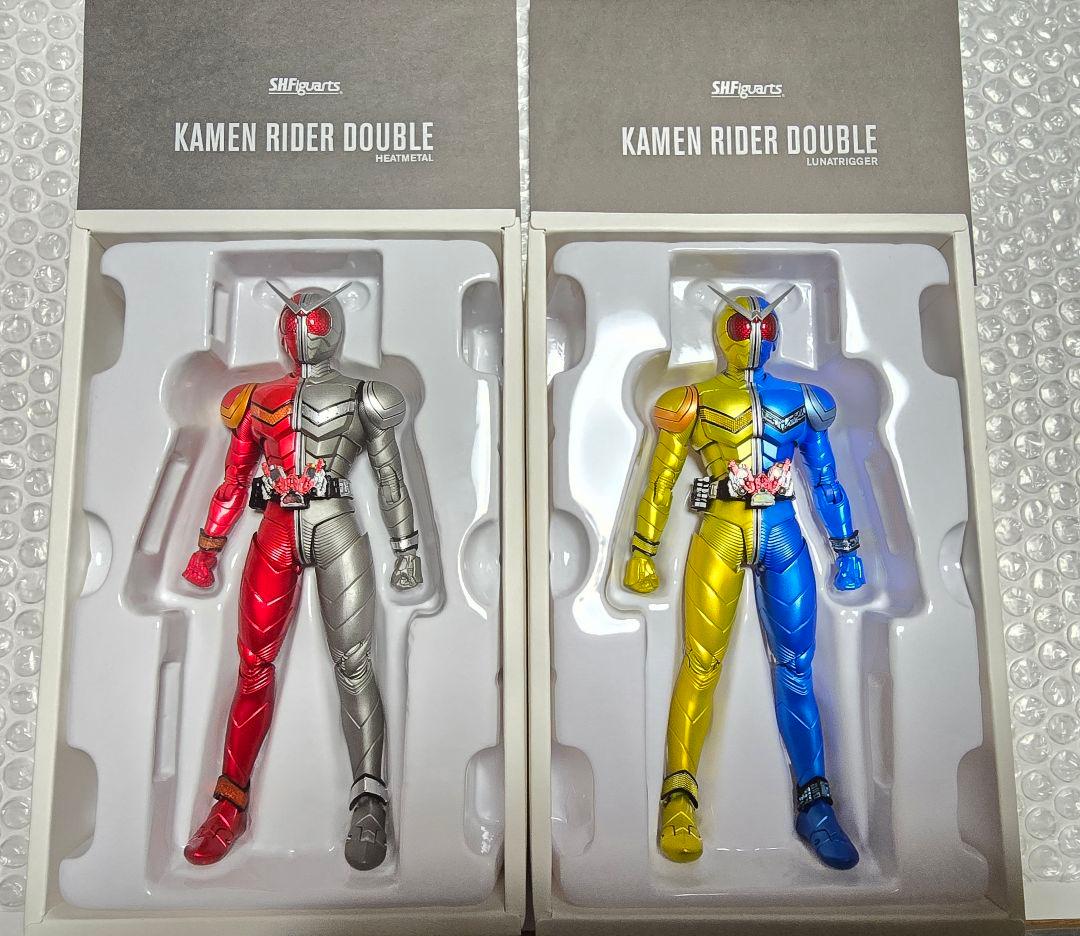 真骨彫 仮面ライダーダブル ルナトリガー ヒートメタル 風都探偵 風都