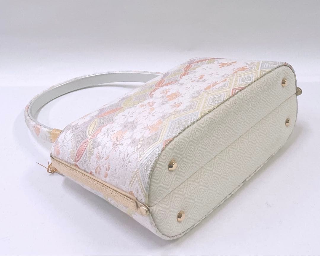 ☆在庫処分 ☆西陣織正絹 帯地 ☆高級草履バッグ