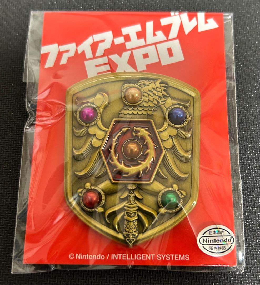 ファイアーエムブレムEXPO 封印の盾ピンズ
