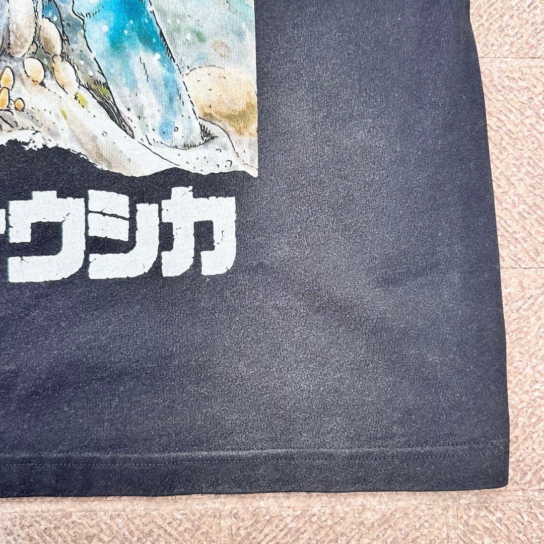 風の谷のナウシカ ジブリ Tシャツ 黒 XL 海外限定