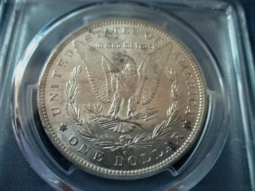 PGCS鑑定付き】アメリカモルガンダラー1ドル銀貨（1881-O）本物保証