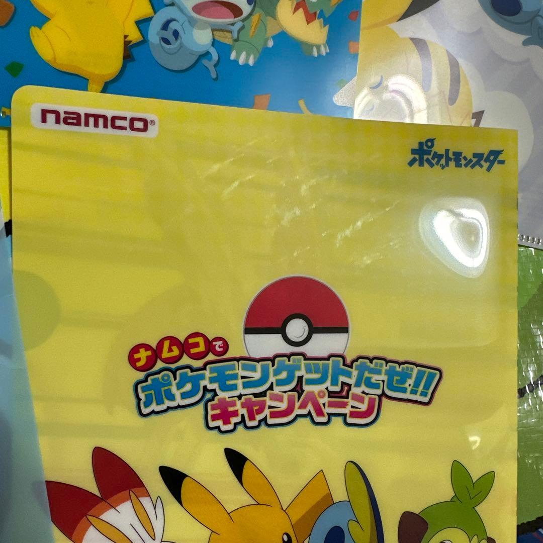 ポケモン セブン クリアファイル6枚セット メッソン ヒバニー サルノリ