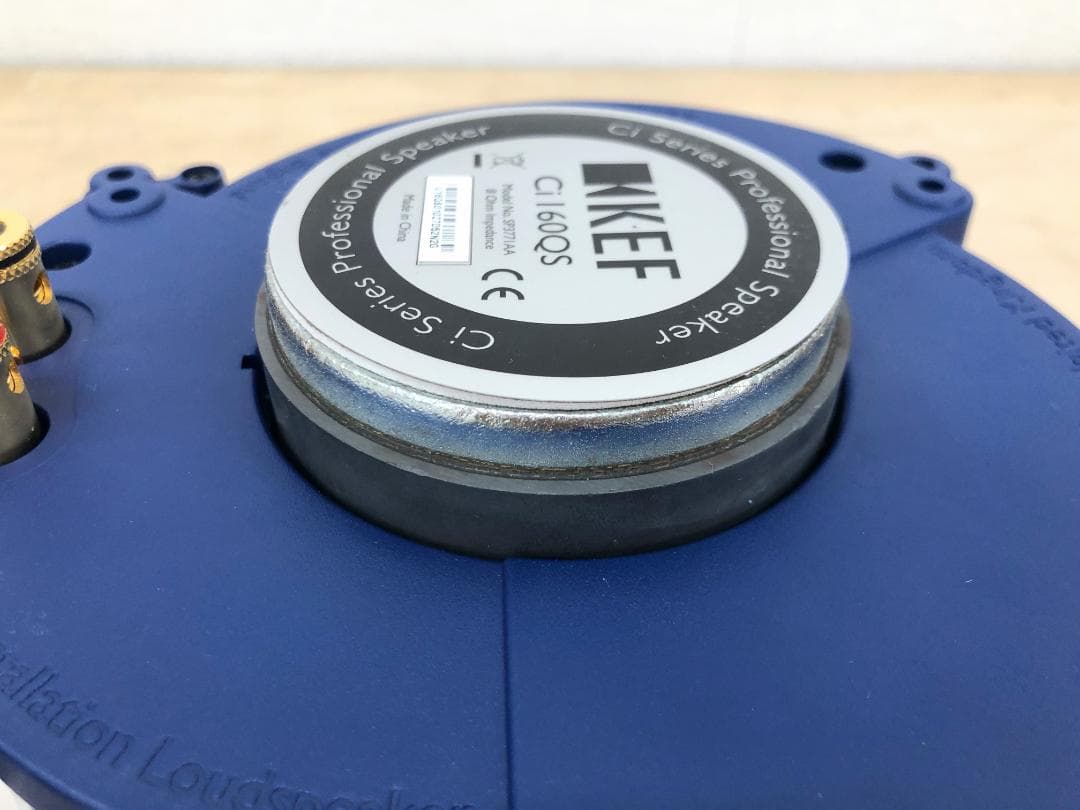 未使用品□KEF□壁埋め込み型スピーカーCi160QS箱無し☆ゆうパック
