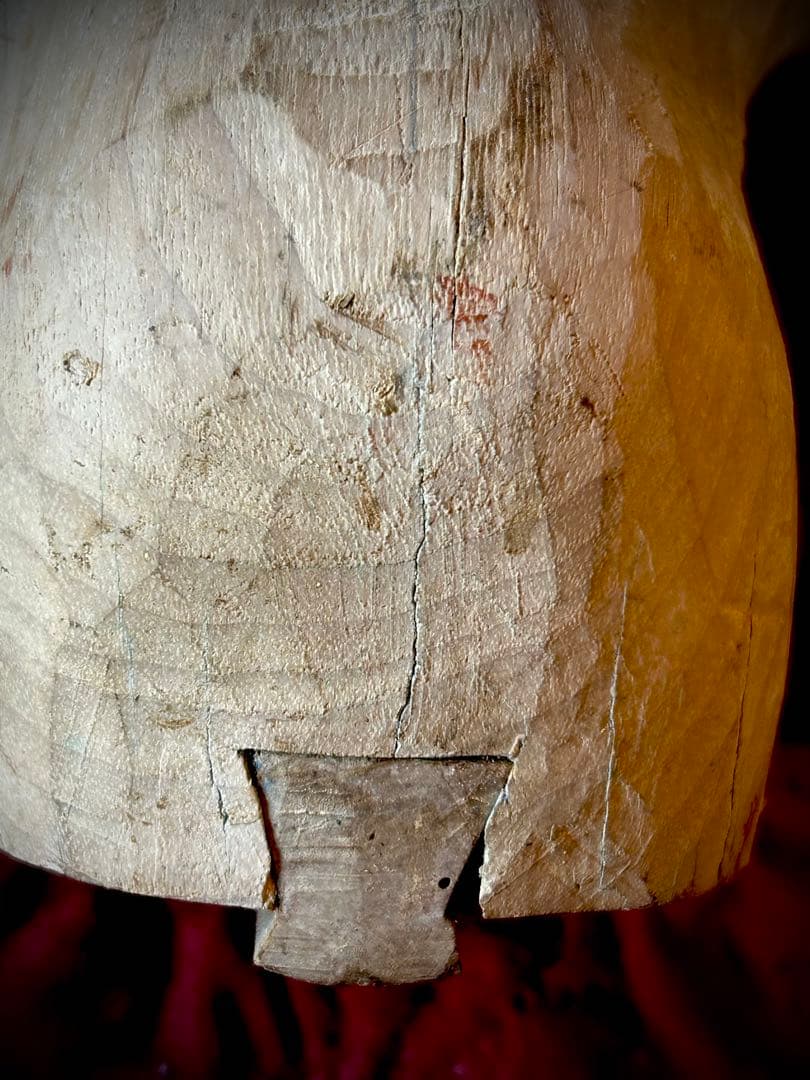 江戸期 極大稲荷尾 木彫り 彩色 神仏習合 明治 神道 仏教 信仰 江戸期 極大