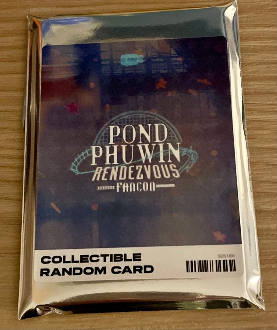 神威月★PondPhuwin★DIALBLACKフーディ黒Lランダムカード