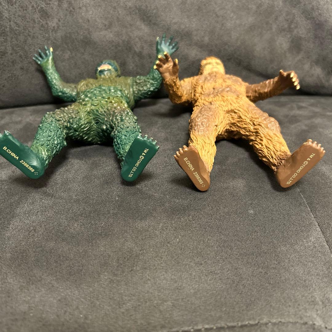 怪獣番外地 サンダ ガイラ 未開封 バンダイ 怪獣番外地 フランケン