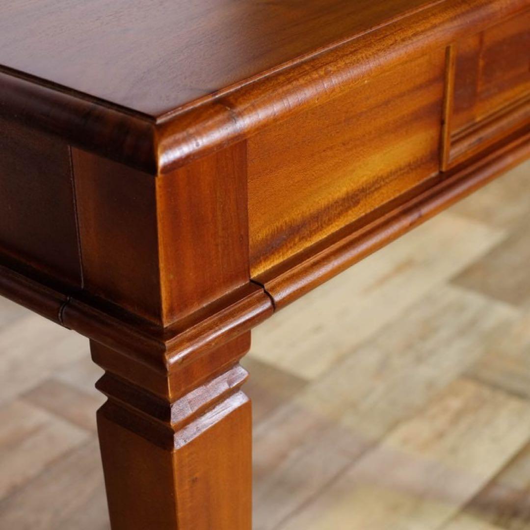 B 新品 アジアン ダイニングテーブル S カフェ カントリー 机 アンティーク