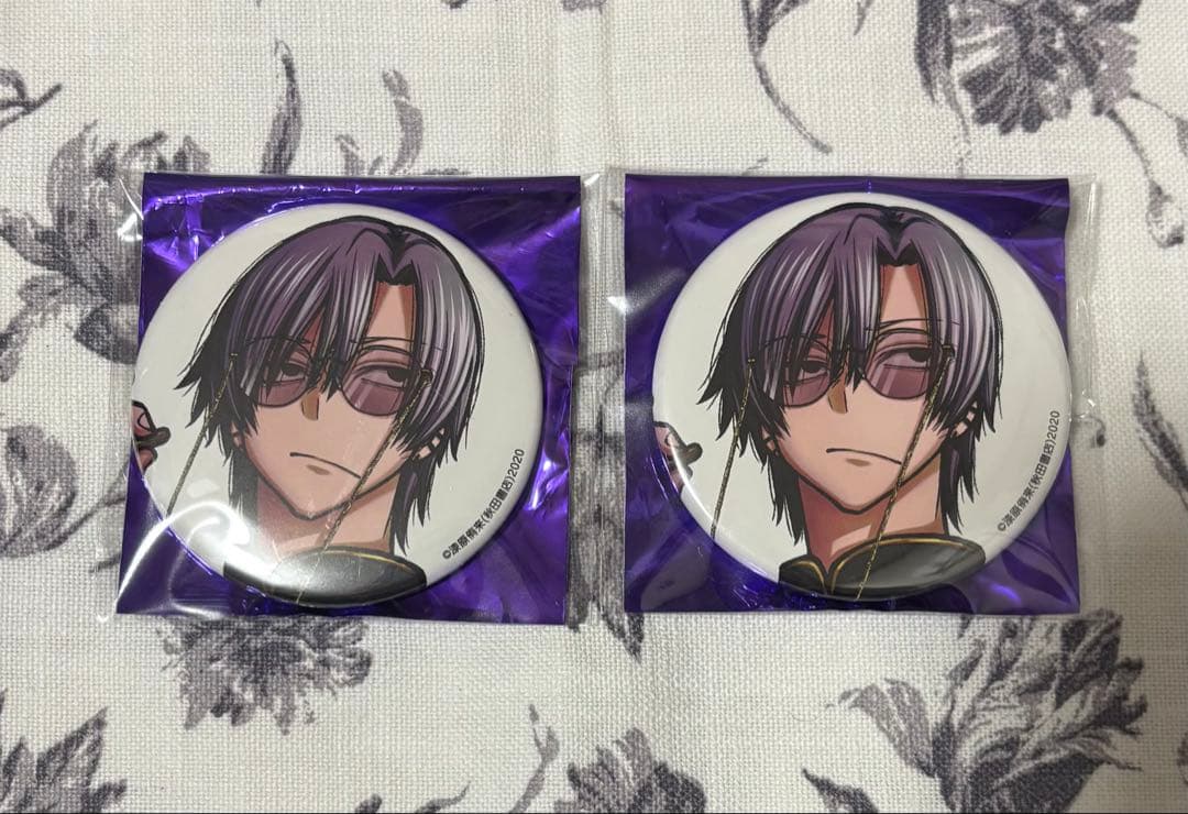 秋田書店 アフコミ コミケ C107 缶バッジ 桃源暗鬼 朽森紫苑 - メルカリ