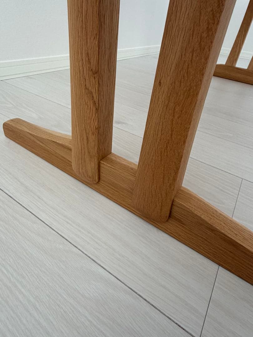 白*人様 【正規品】【送料無料】カリモク　ダイニングテーブル　木製　オーク