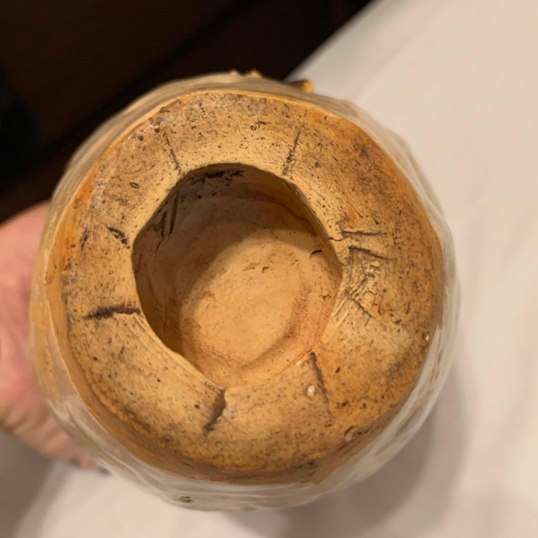 水月焼　初代恒方名作  アンティーク　壺　1客