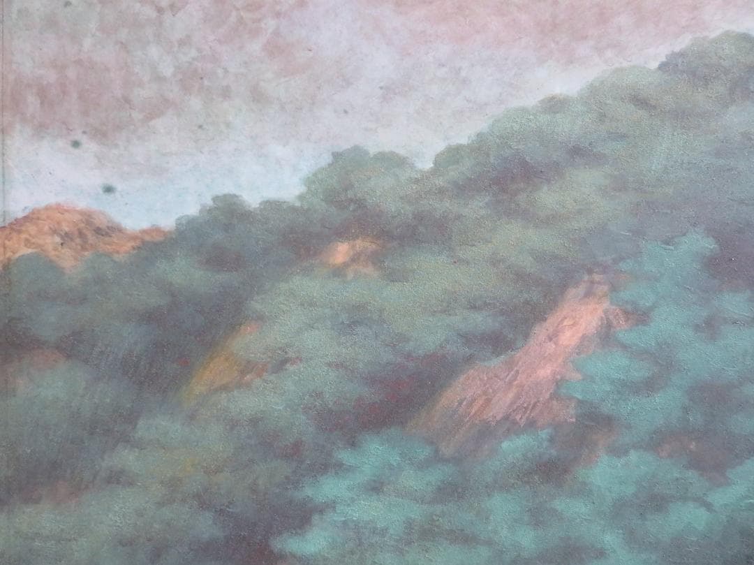 ◆   三輪晁勢　「六甲山」　日本画F10号　日本芸術院賞　師：堂本印象◆