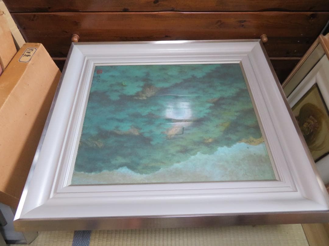 ◆   三輪晁勢　「六甲山」　日本画F10号　日本芸術院賞　師：堂本印象◆