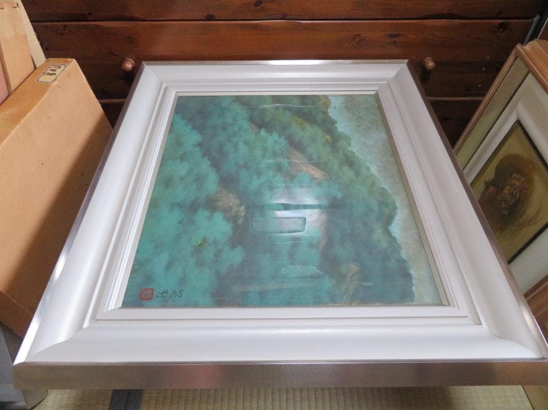 ◆   三輪晁勢　「六甲山」　日本画F10号　日本芸術院賞　師：堂本印象◆