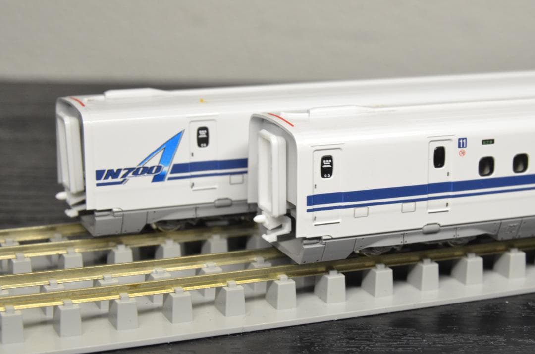 【軽加工品】KATO N700A 東海道新幹線 16両フルセット 自作室内灯付き