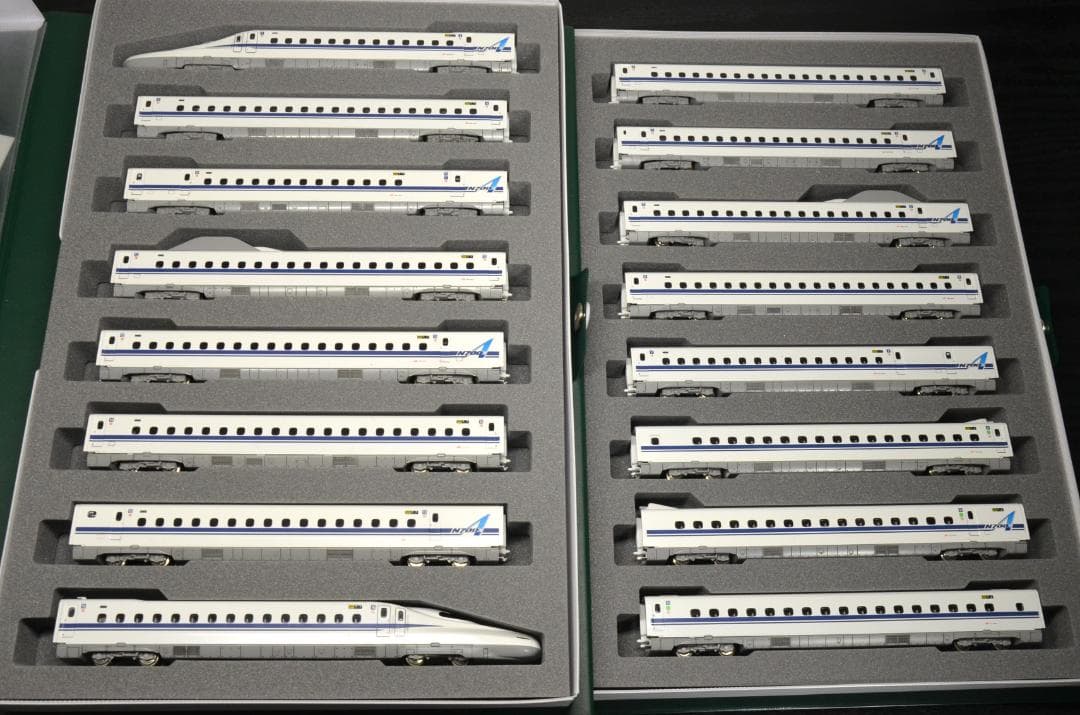 【軽加工品】KATO N700A 東海道新幹線 16両フルセット 自作室内灯付き