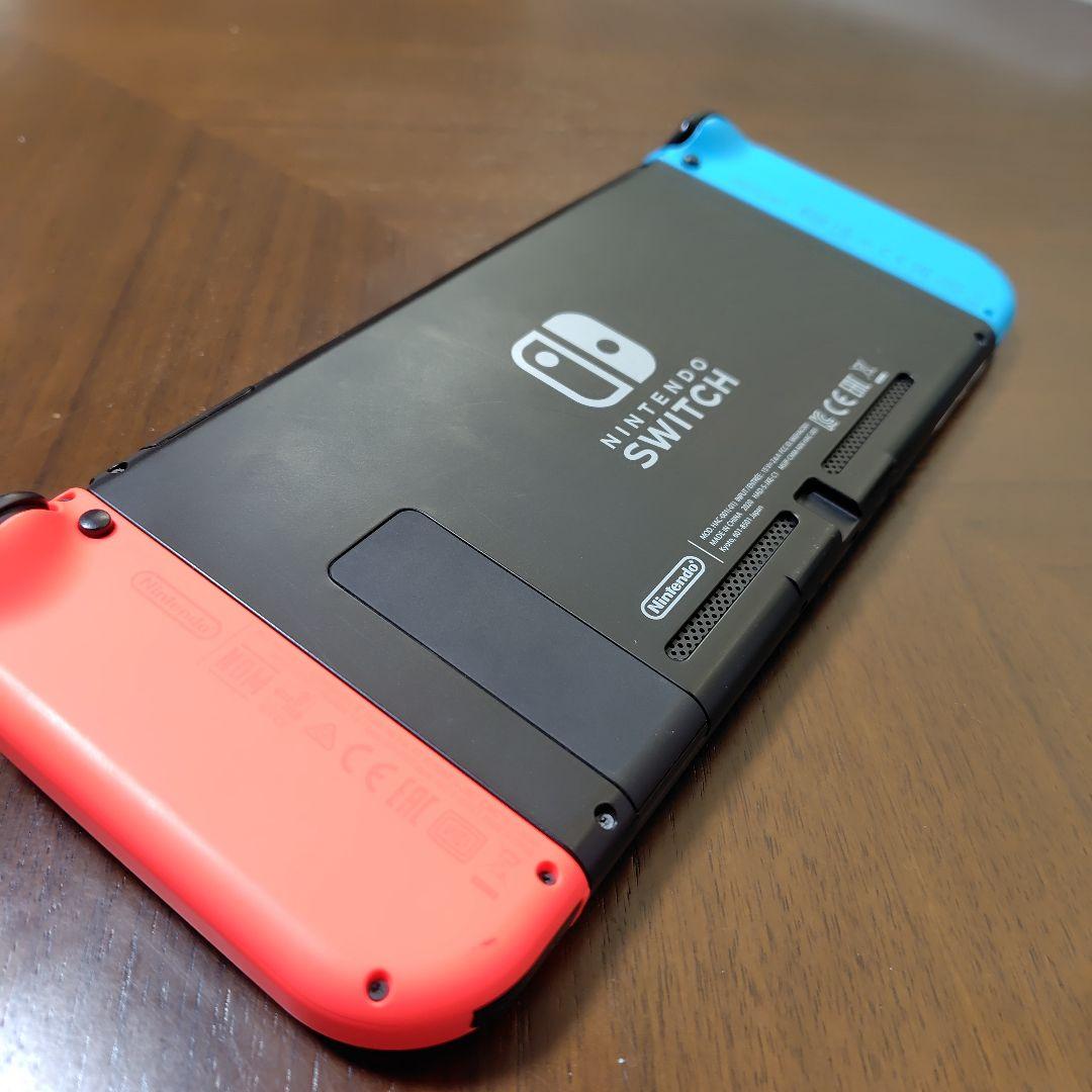 nintendo switch （後期モデル）本体　中古　フルセット