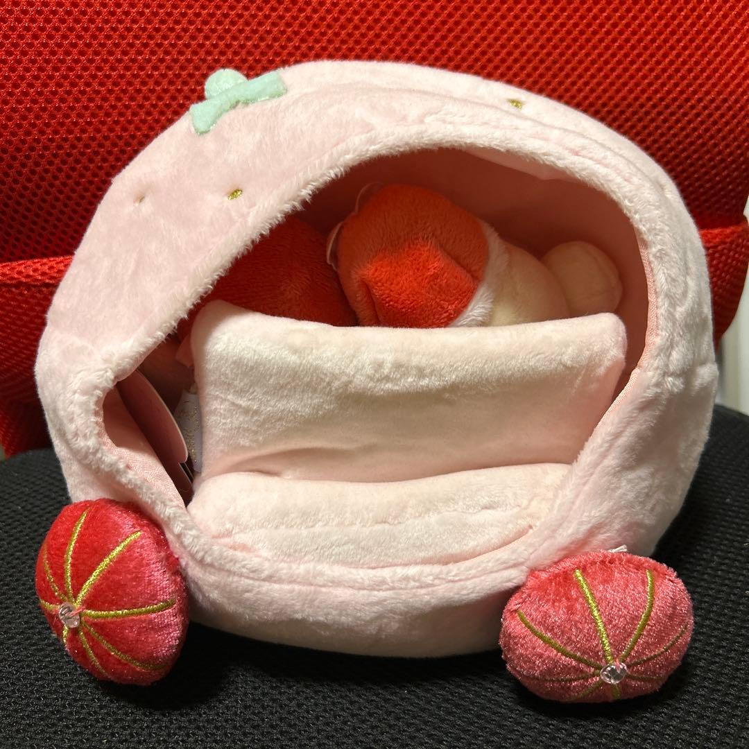 レア　リラックマストア限定　コリラックマのいちご馬車ぬいぐるみ　2015