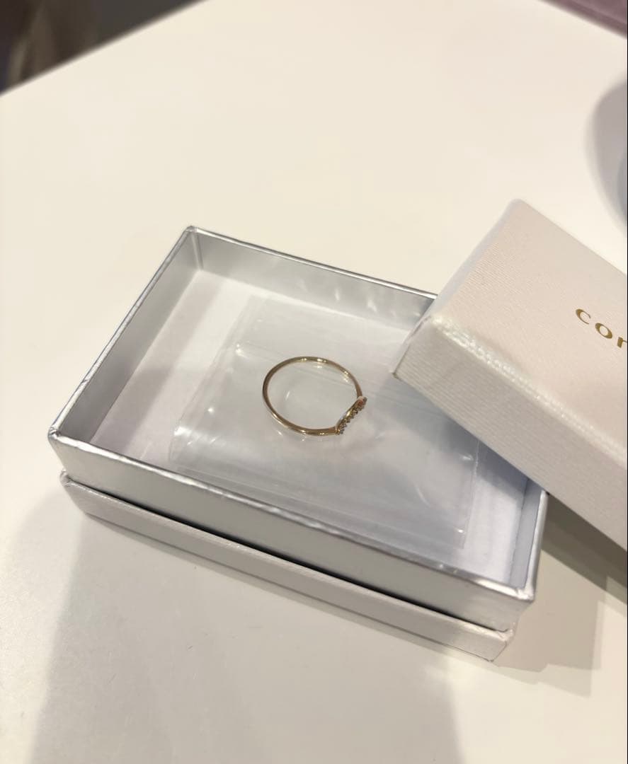 con affetto 10kダイヤリング　#11