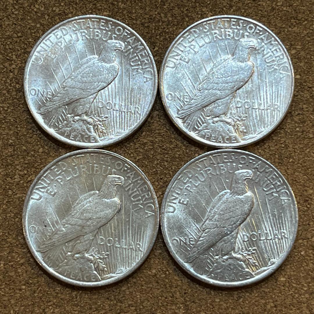 1922年 ダラー銀貨 3枚セット