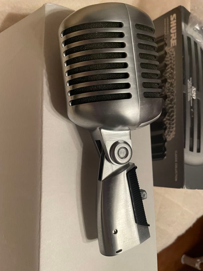 ヒゲ　SHURE 55SH ダイナミックマイク