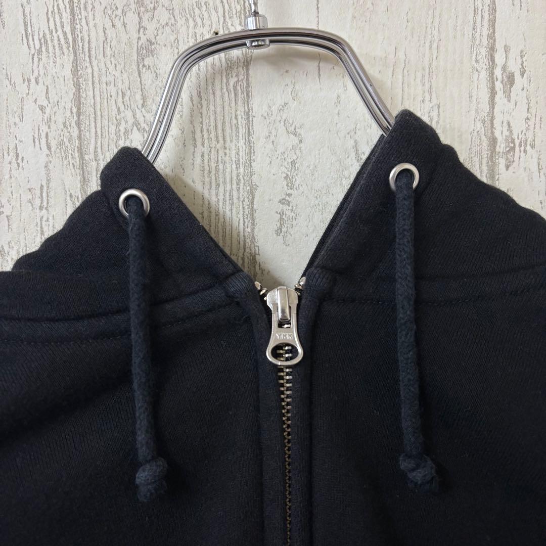 【激レア】STUSSY ステューシー　ジップパーカー　完売モデル　スウェット　黒