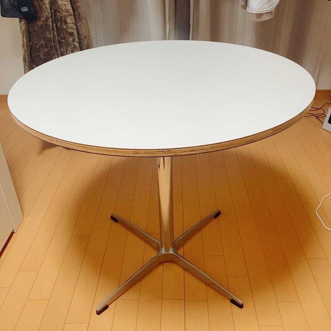 カフェテーブル 円形 直径80cm 丸テーブル ダイニングテーブル 円形 楽天市場】ダイニングテーブル 一本脚 丸テーブル ダイニング カフェ