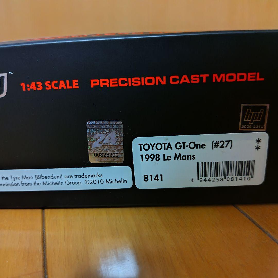 hpi Racingトヨタ GT-One TS020 98ル・マン #27