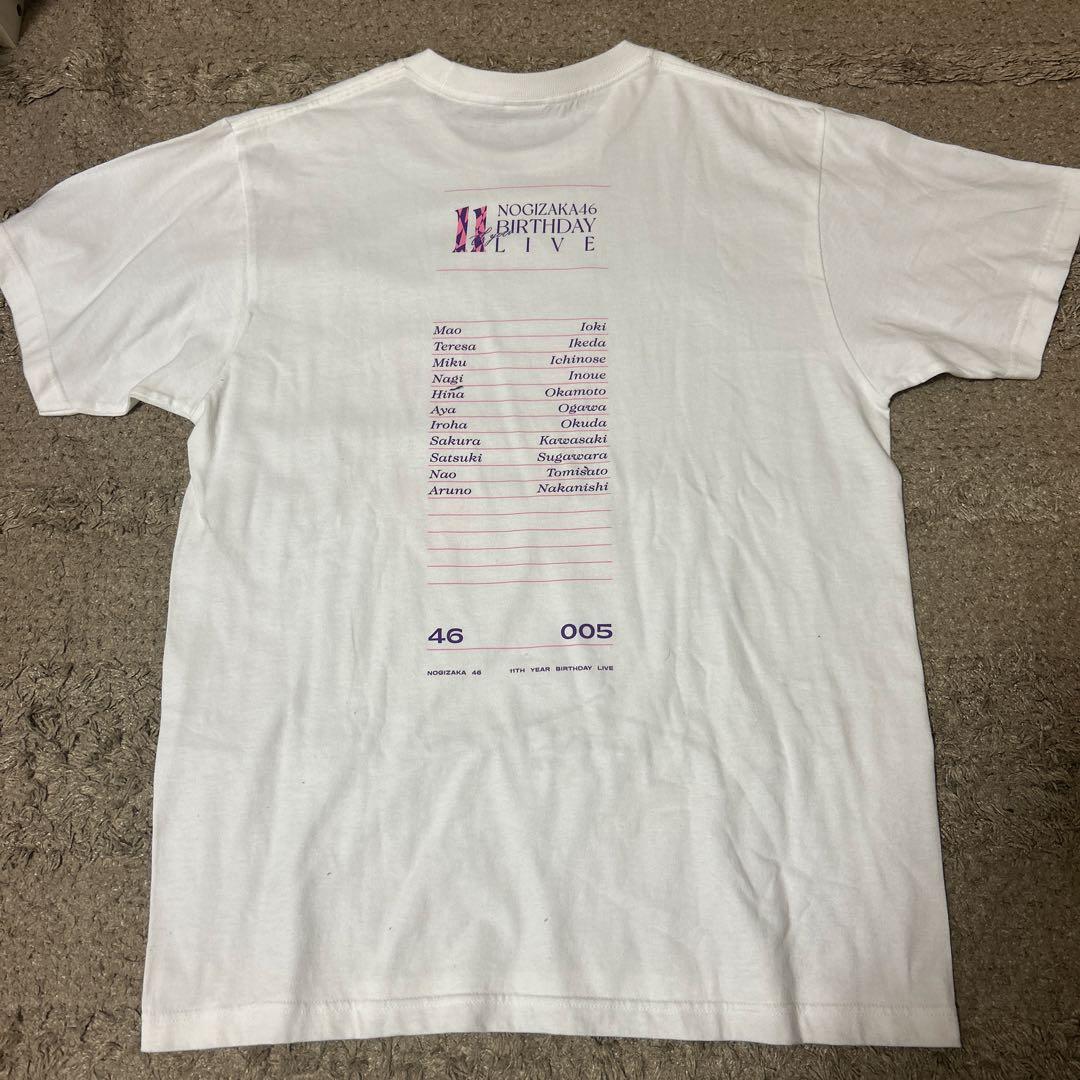 乃木坂46 直筆サイン入りTシャツ 5期生ライブ