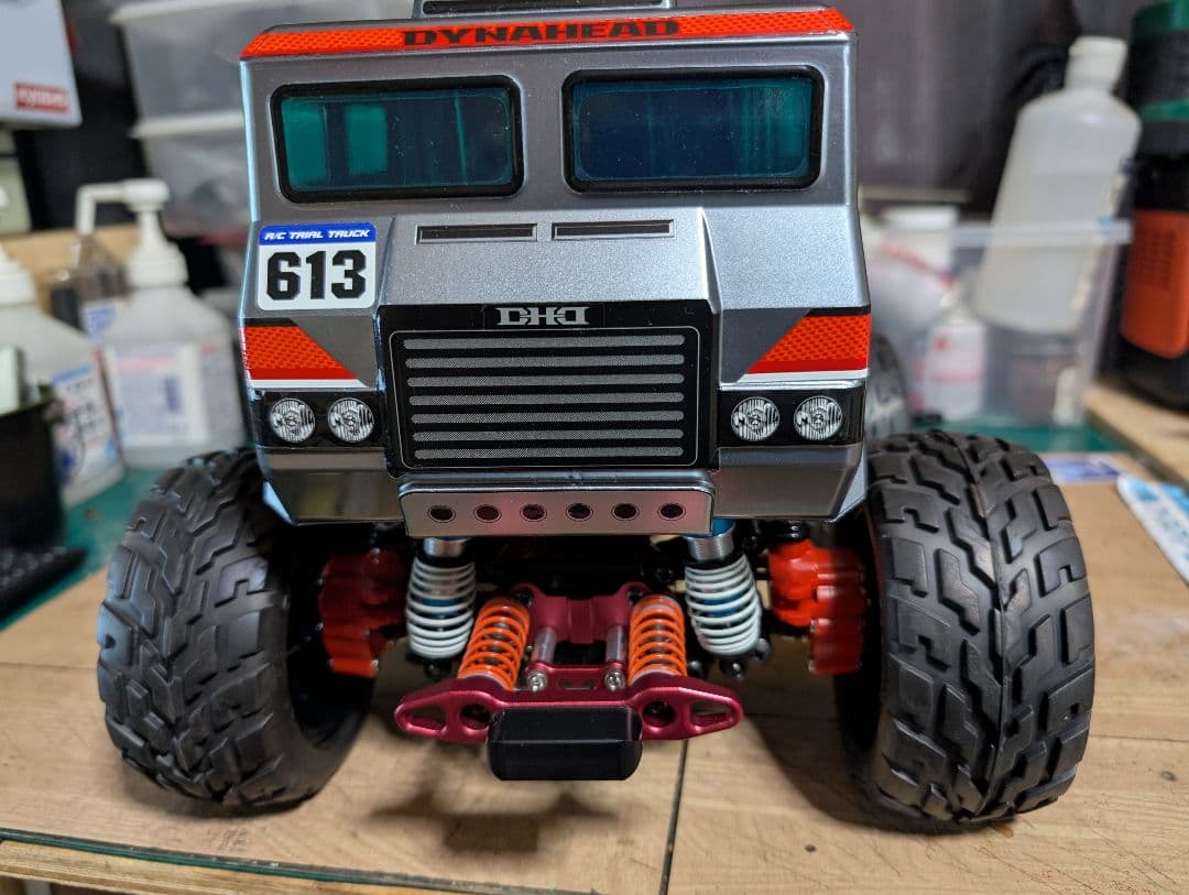 タミヤ ダイナヘッド 4WS仕様 新品カスタム タミヤ ダイナヘッド 4WS