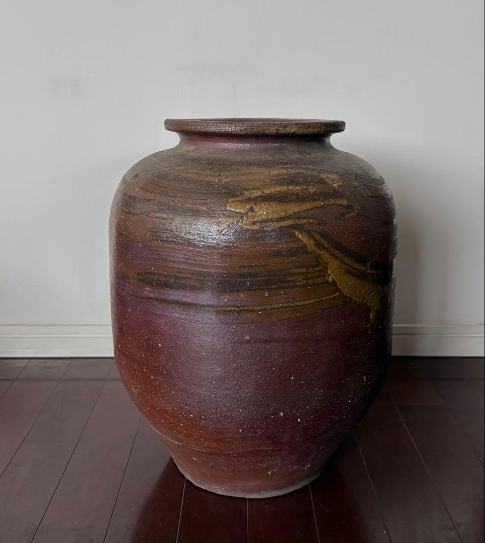 古備前　大壺　高さ40cm 酒壺　骨董　時代物