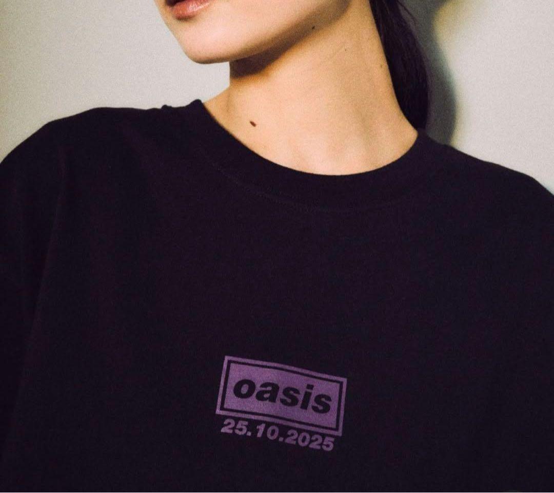 oasis live25 東京会場限定 Tシャツ 10/25 ショッパー付 L