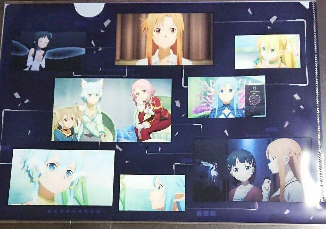 ソードアート・オンライン SAO セーラー マルイ カード シール 缶バッジ