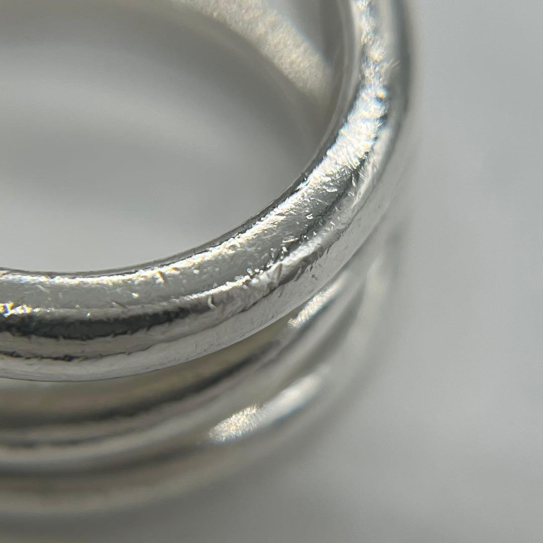 ティファニー TIFFANY ダイアゴナルリング 11号 SV925