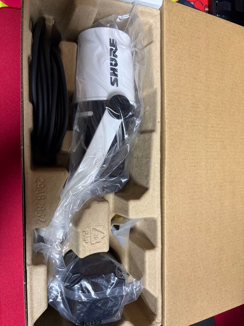 m*t様 SHURE MV7+ポッドキャストマイクロホン