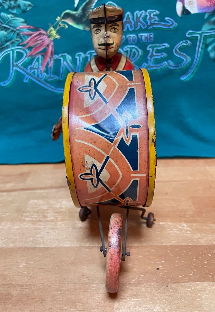 40's アンティークトイ 「マーチング ドラマー」