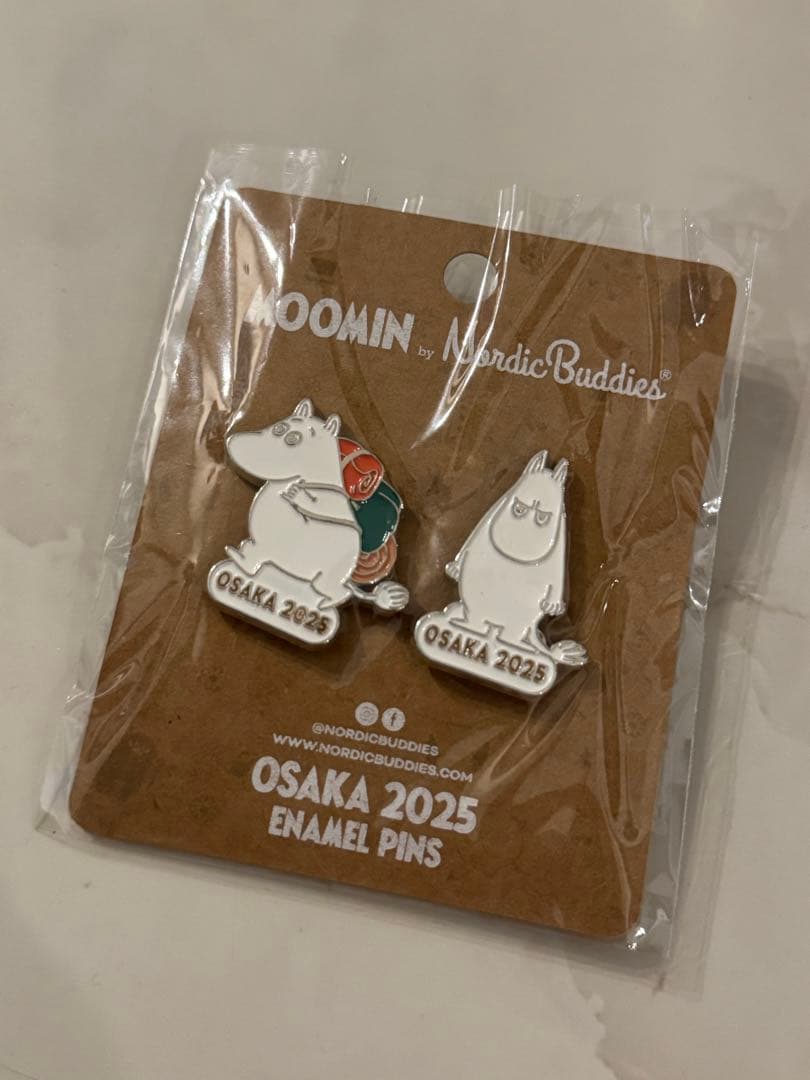 ムーミン 万博限定 ピンバッジ 北欧館｜完売品】大阪関西万博 北欧館