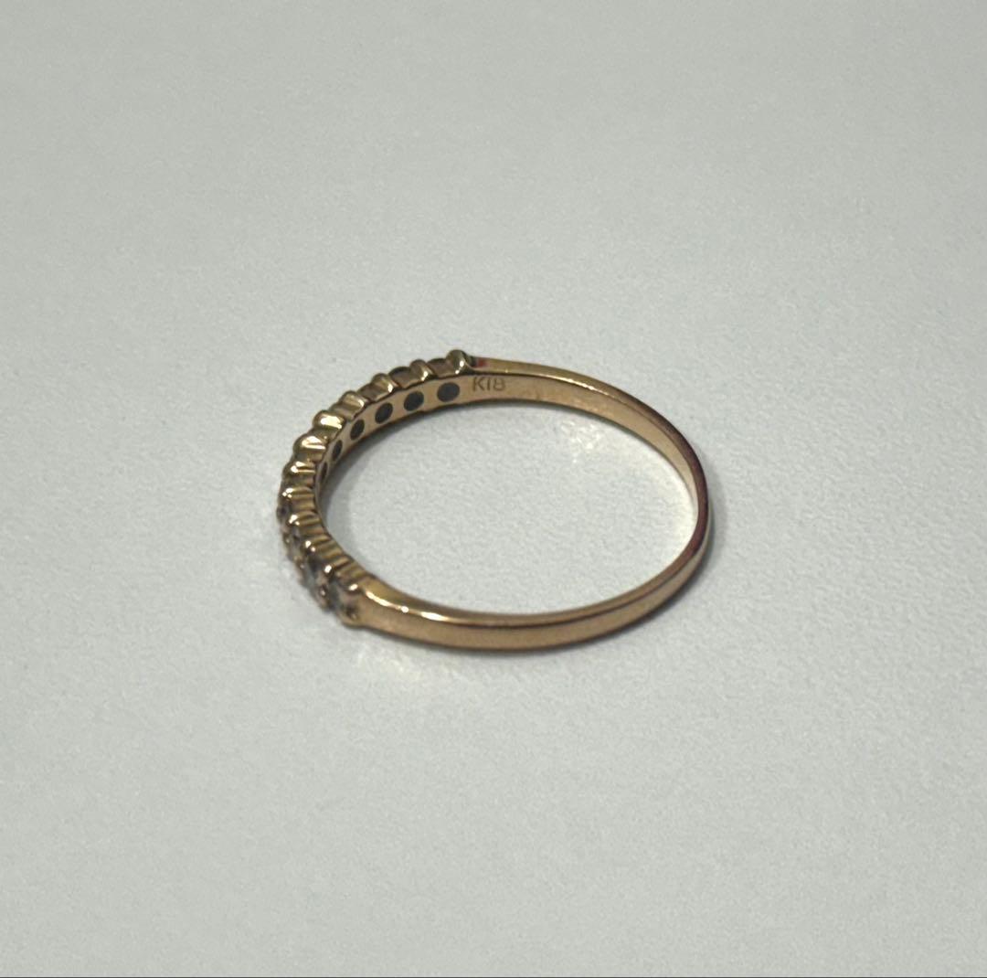k18 エタニティリング10号リング