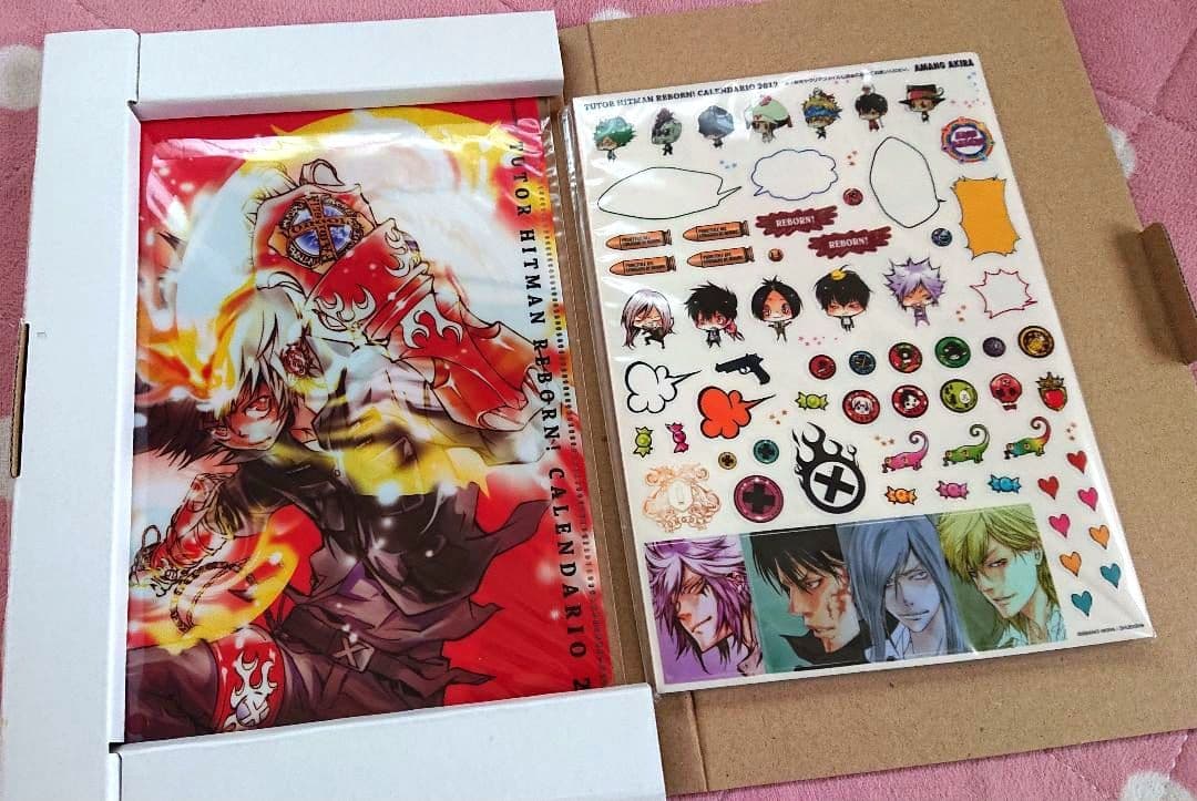 家庭教師ヒットマンREBORN！ 集英社コミックカレンダー 原作絵 天野明