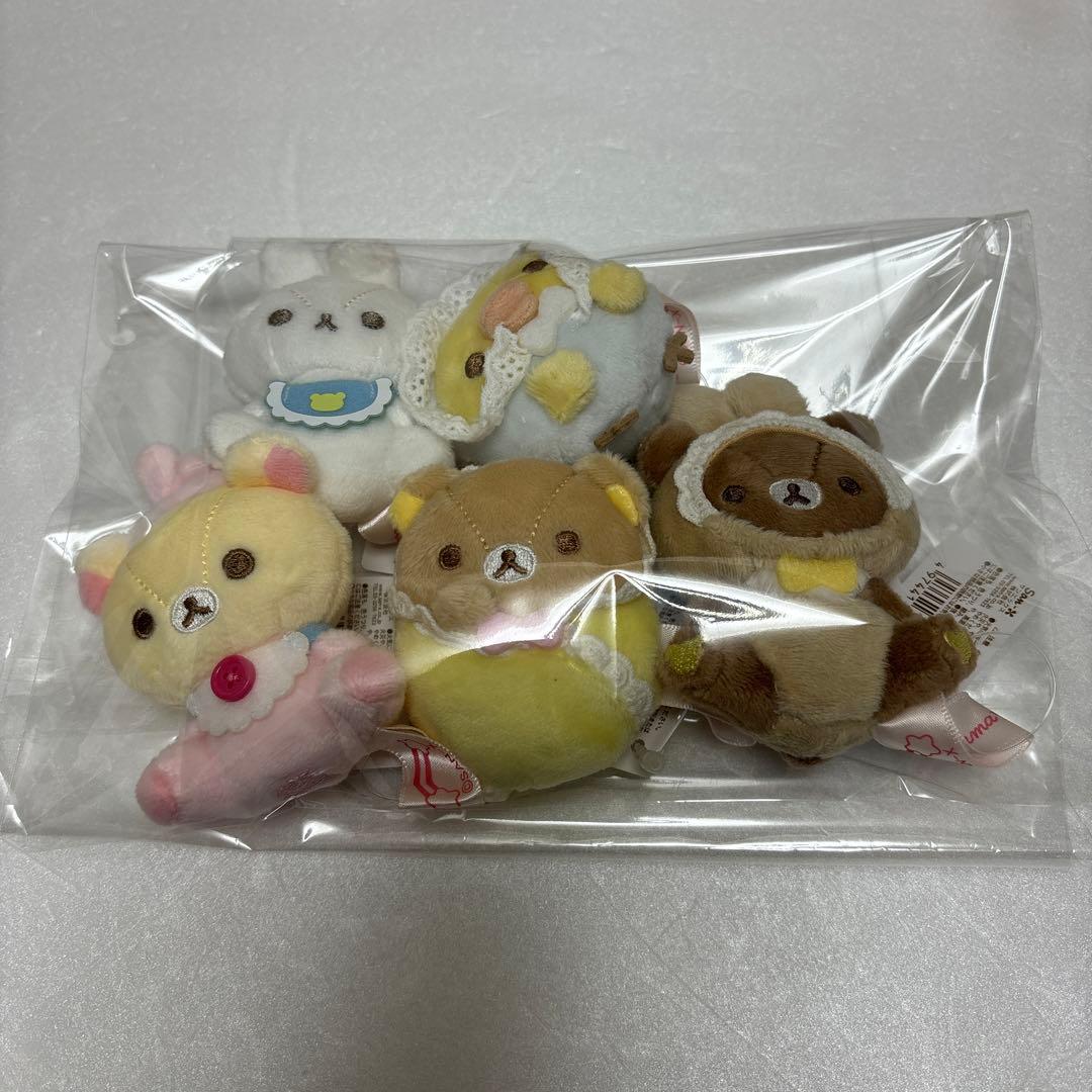 うさうさベビー　てのりぬいぐるみ　リラックマ　コリラックマ　キイロイトリ うさうさベビー てのりぬいぐるみ リラックマ コリラックマ キイロイトリ