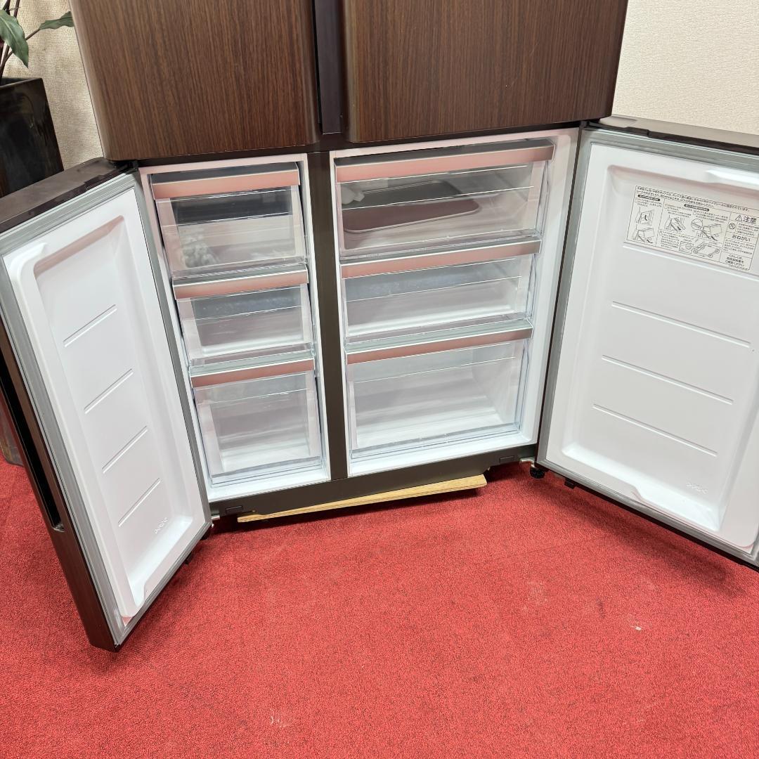 東京23区送料無料　超美品アクア2020年製4ドア冷蔵庫512L　洗浄/除菌済み