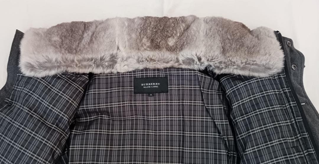 Burberry Black Label スタンドカラーコート