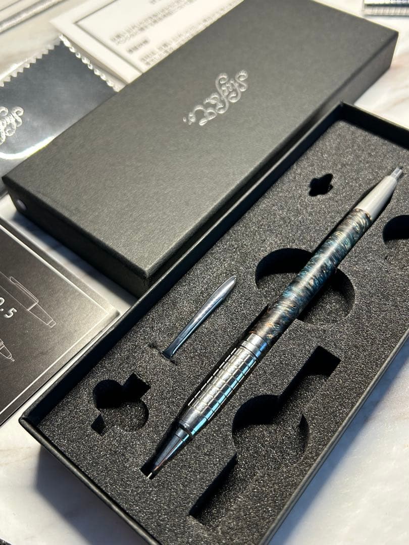 Steef & co ST draft シャーペン スタビ 新作】スタビライズドウッド